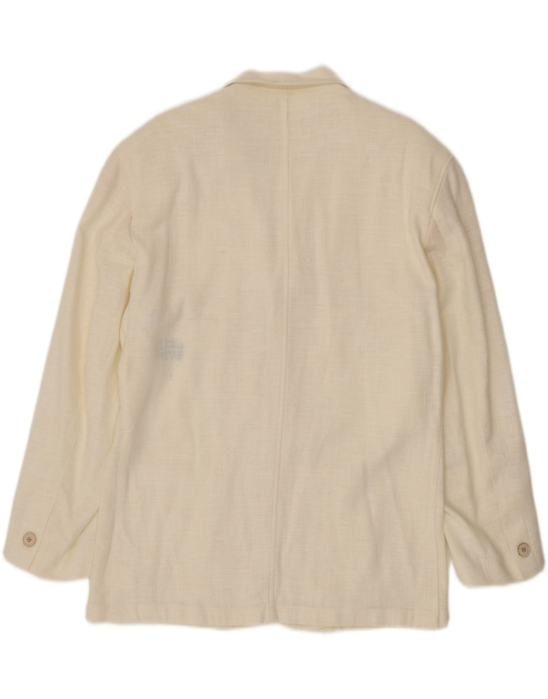 Picdor Chaqueta tipo blazer de 3 botones para hombre EU 48 Algodón blanco mediano