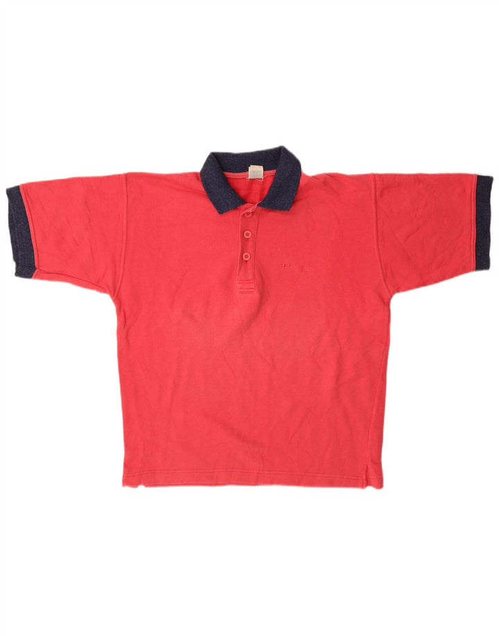CHAMPION Polo Hombre Pequeño Algodón Rosa