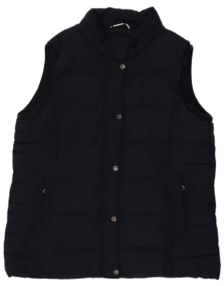Crew Clothing Chaleco regular para mujer UK 46 Grande Azul marino Poliéster
