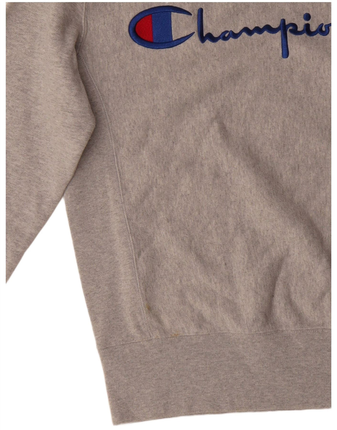 Champion Sudadera Gráfica para Hombre Jersey Pequeño De Algodón Moteado Gris