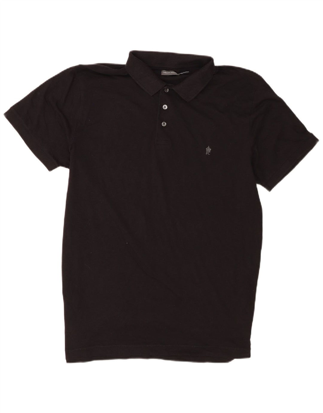 French Connection Polo Hombre XL Algodón Negro