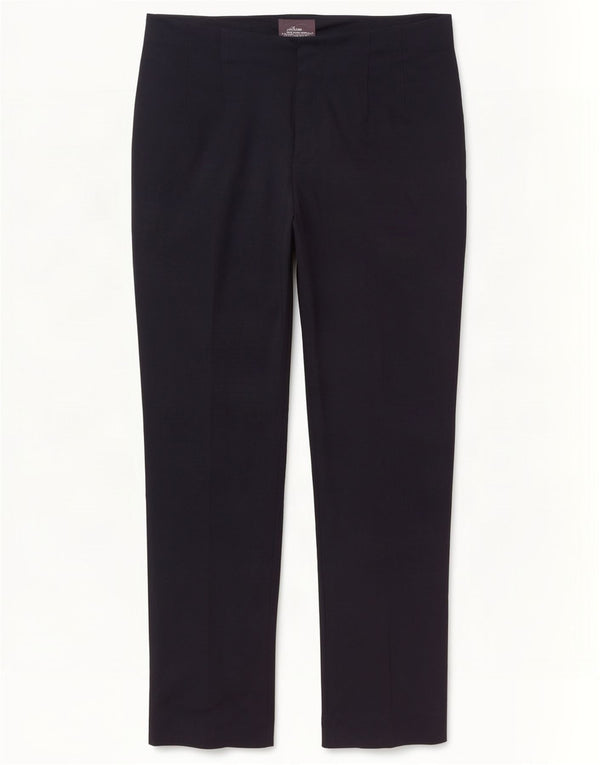 Marks & Spencer Pantalones de traje ajustados para mujer UK 12 Medium W30 L30 Azul marino