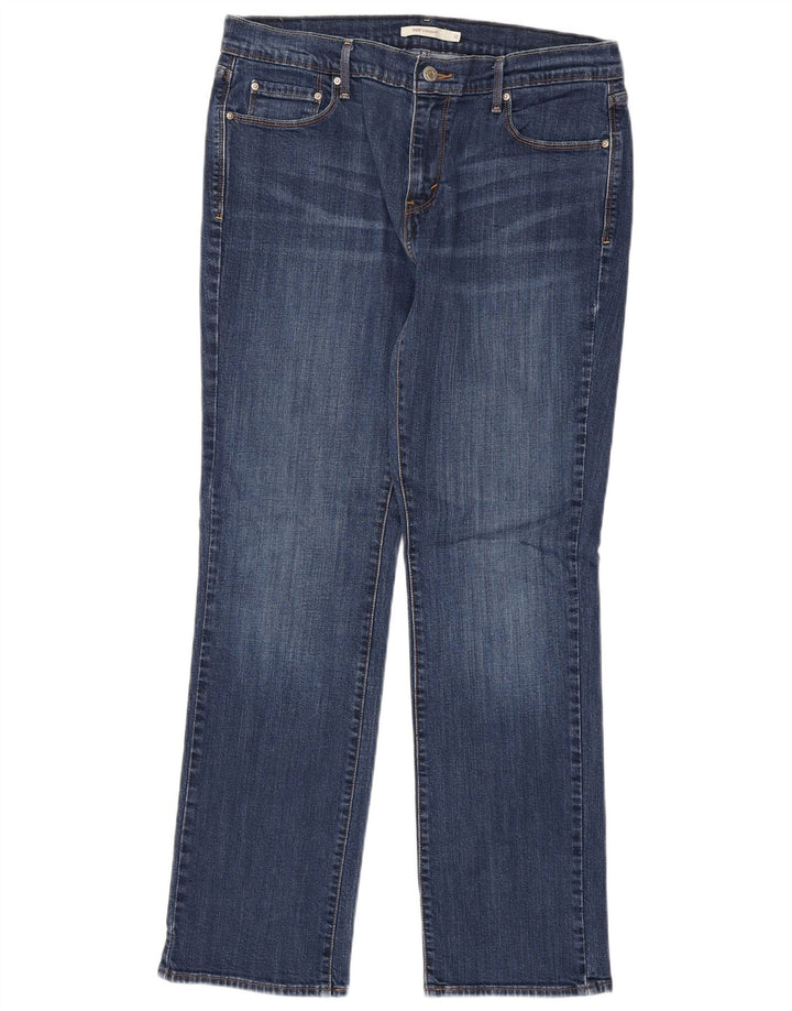 Vaqueros Levi's Mujer 505 Rectos W31 L32 Algodón Azul