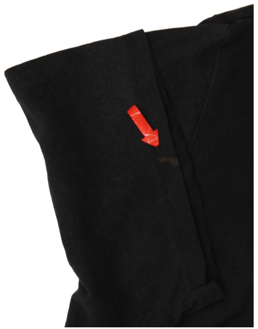 Nike Camiseta con gráfico de corte atlético para hombre, talla mediana, negra