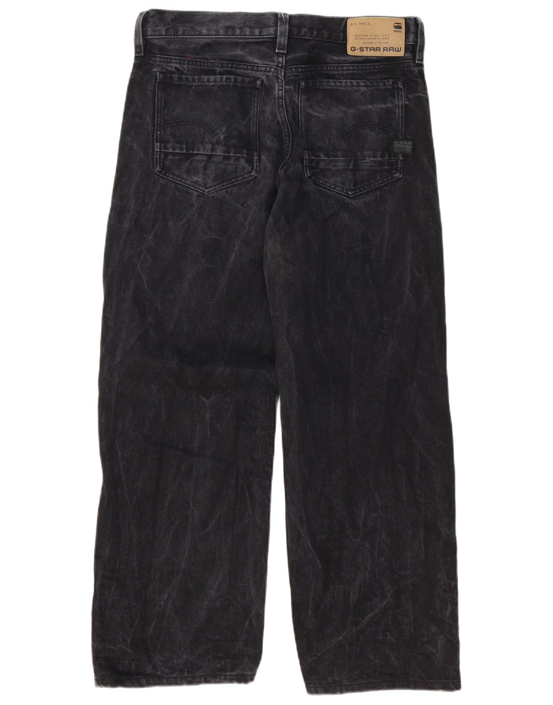 Vaqueros holgados para mujer G-Star W32 L28 Algodón negro