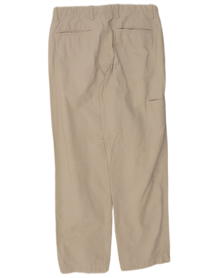 Massimo Dutti Pantalón Chino Recto Hombre EU 40 Medium W31 L30 Beige