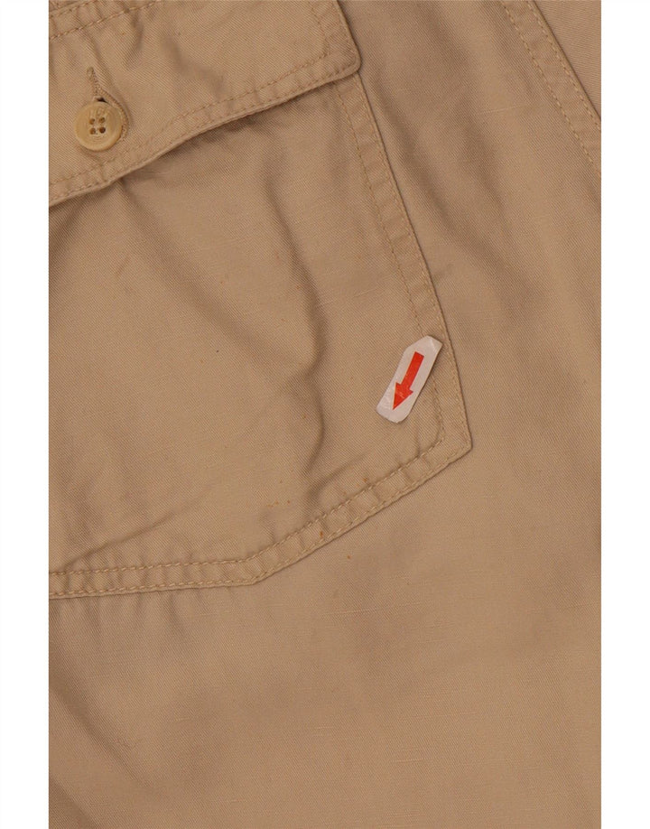 Gant Shorts Cargo W33 Medium Beige Colorblock Linen