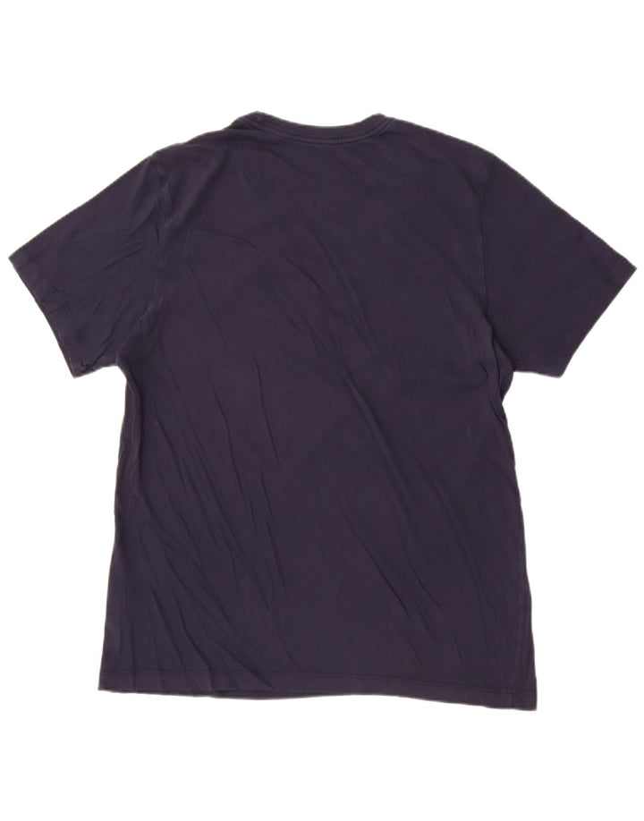 Camiseta Nike Hombre Top Grande Azul Marino Algodón