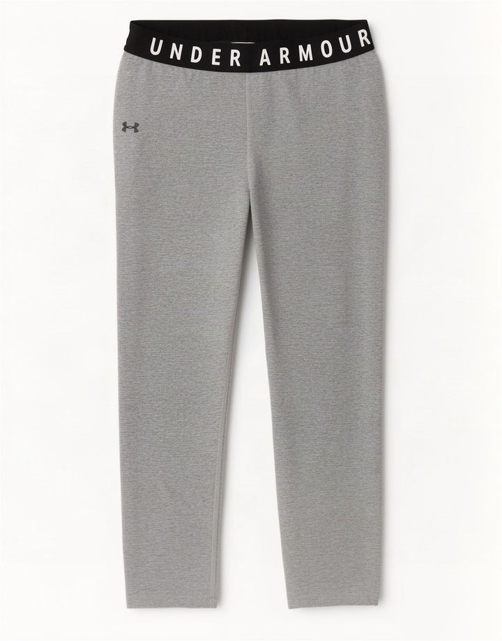 Under Armour Leggings capri gráficos para mujer Reino Unido 8 Small Gris Colorblock