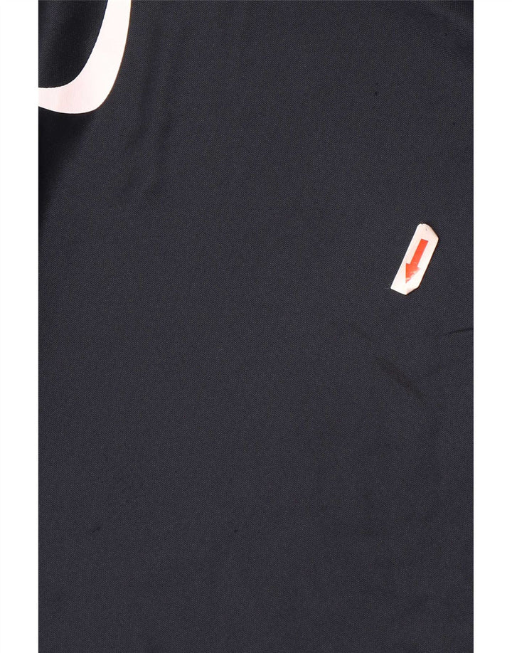 Camiseta Nike Dri Fit Graphic para hombre, talla grande, color azul marino, poliéster
