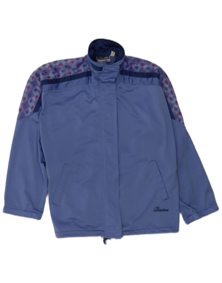 Diadora Chaqueta Top De Chándal Extragrande IT 42 Medium Blue Floral