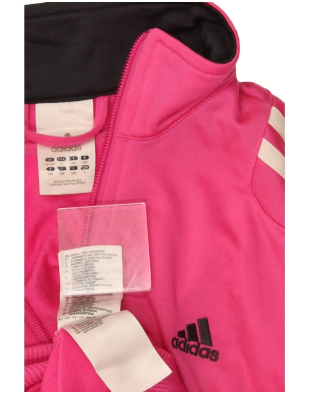 Adidas Chaqueta Chándal Niña 13-14 Años Rosa Poliéster