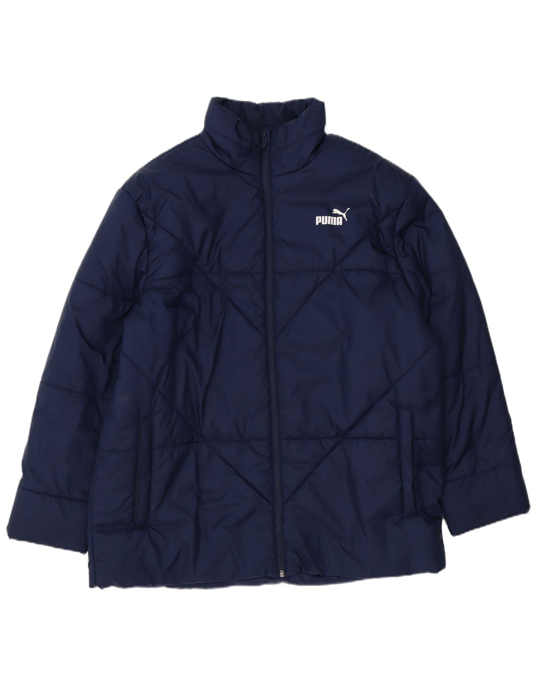 Puma Chaqueta acolchada para hombre UK 44 2XL Azul marino Poliéster