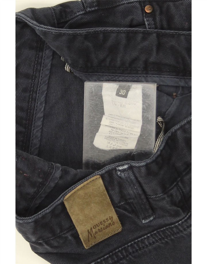 Guess Vaqueros Slim Hombre W30 L33 Azul Marino Algodón