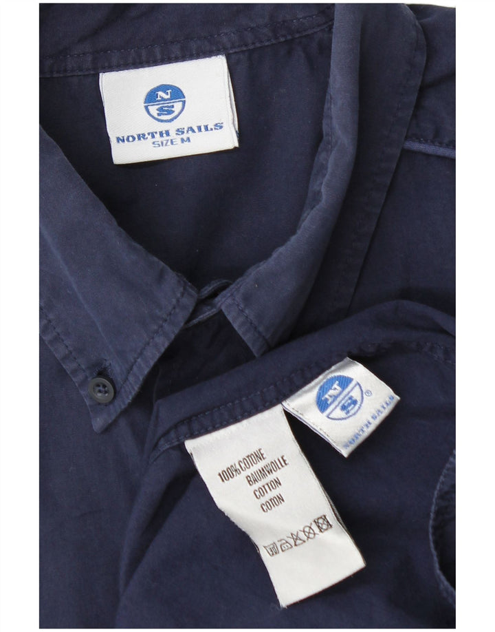 Camisa North Sails Hombre Manga Corta Algodón Azul Marino Mediano