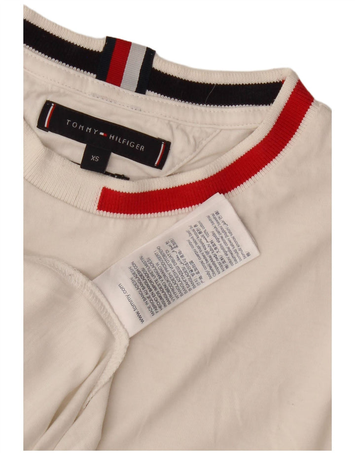 Camiseta Tommy Hilfiger Hombre Top XS Blanco Algodón
