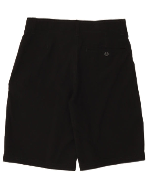 Under Armour Pantalones cortos chinos para niña 11-12 años W26 Poliéster negro