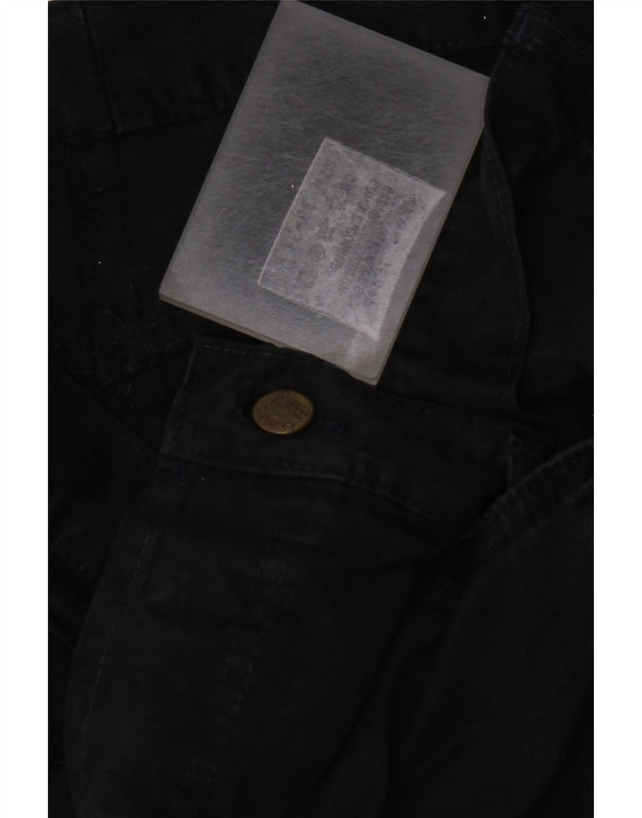 LEE Pantalones casuales cónicos para hombre W38 L28 Algodón negro