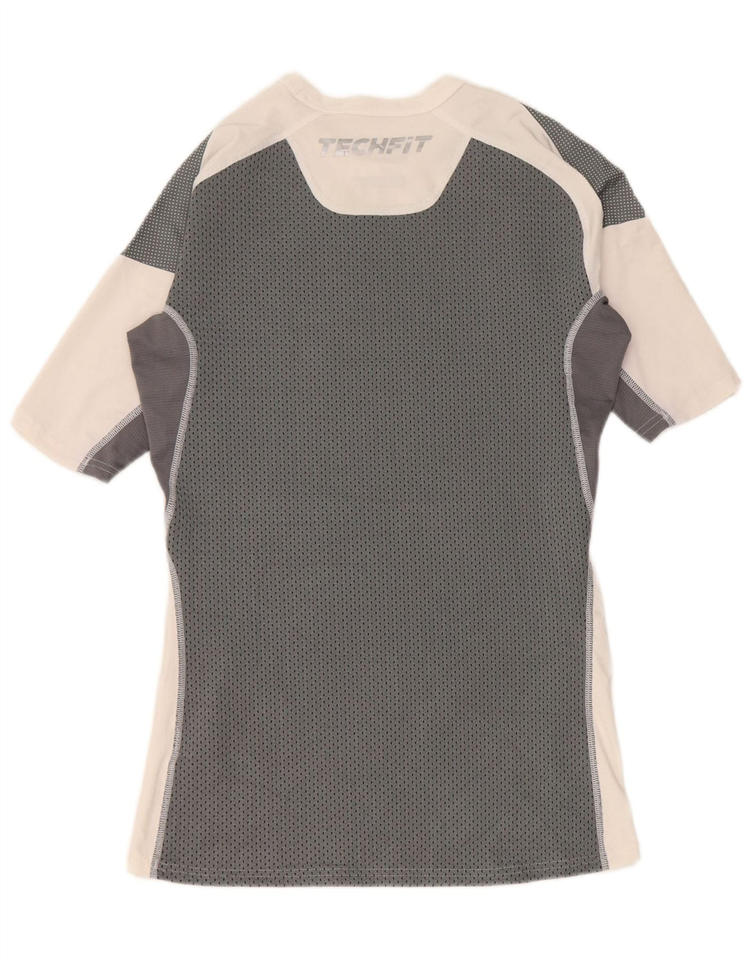 Adidas Camiseta De Compresión Gráfica Para Hombre Top Grande Blanco Colorblock