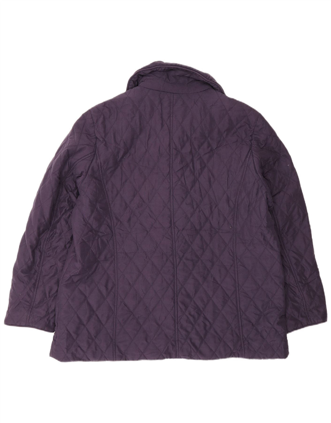 Marks & Spencer Chaqueta acolchada para mujer UK 46 Poliéster morado grande