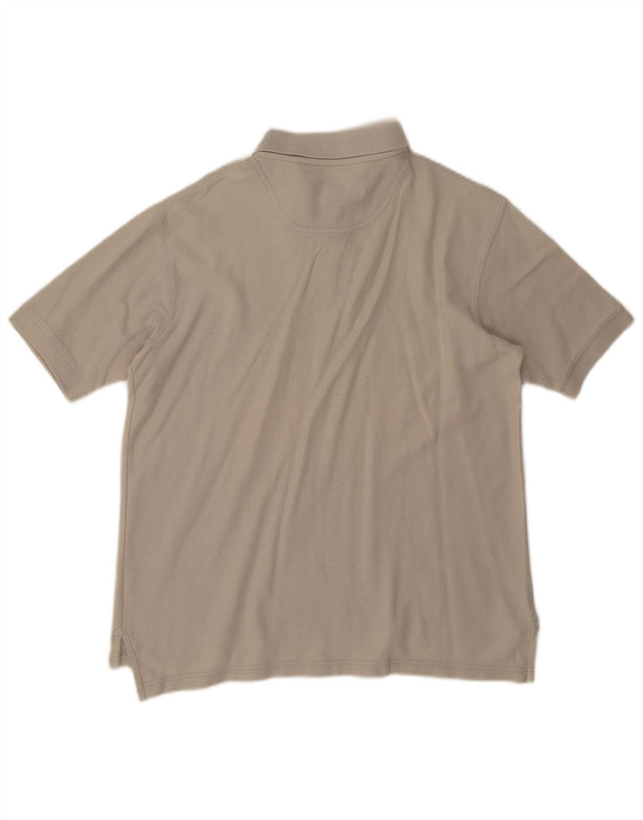 Timberland Polo Hombre Algodón Gris Medio
