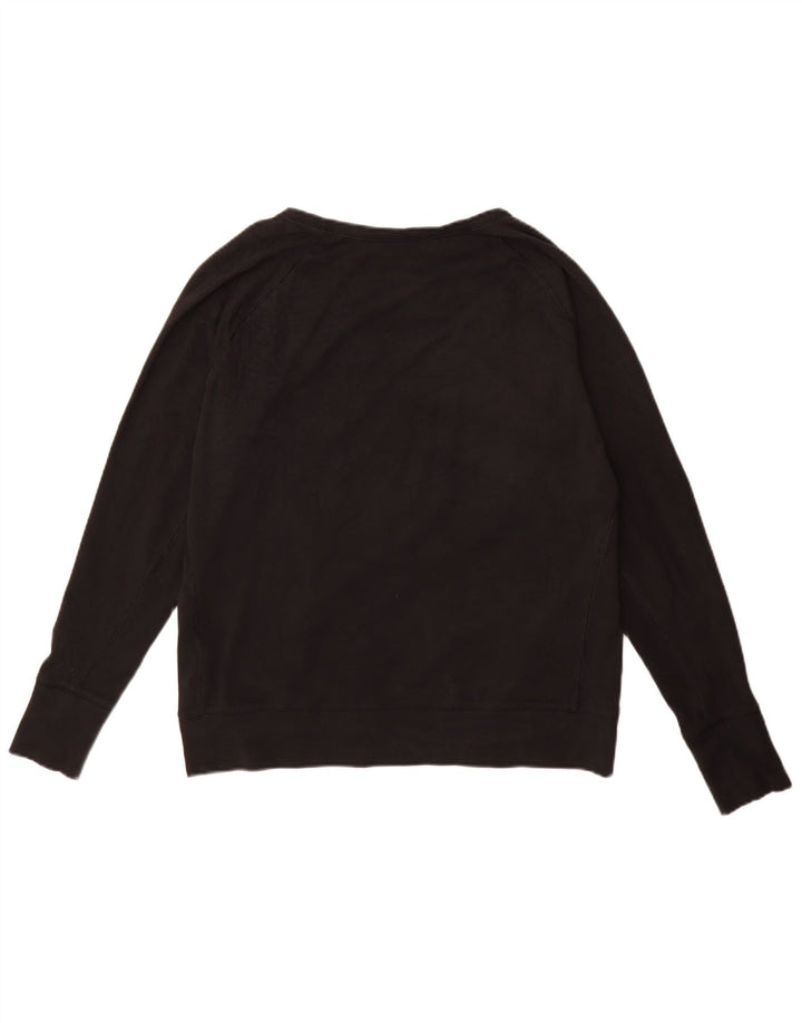 NIKE Sudadera extragrande con gráfico Dri Fit para mujer, talla 44, talla M, color negro