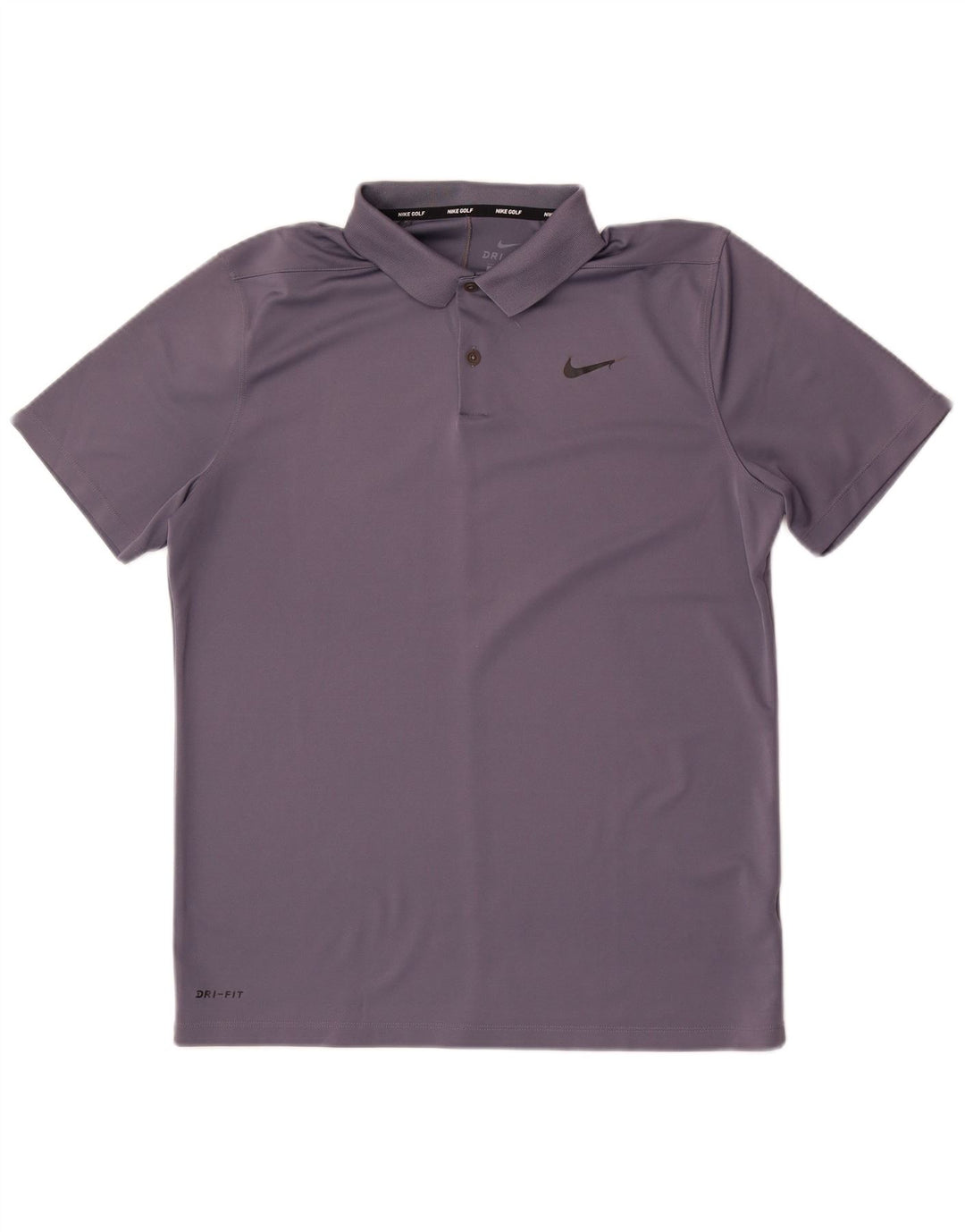Nike Polo Dri Fit para hombre, talla grande, gris