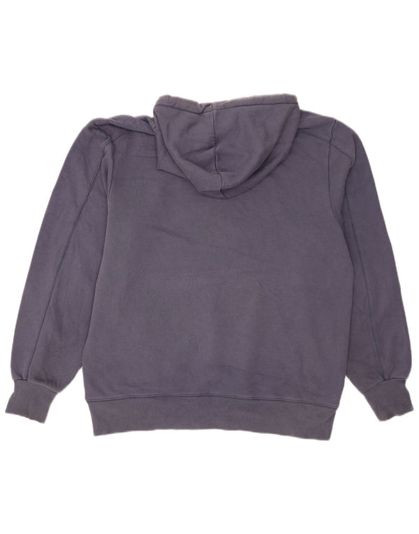 Levi's Jersey con capucha y ajuste estándar para hombre, tamaño grande, algodón azul marino