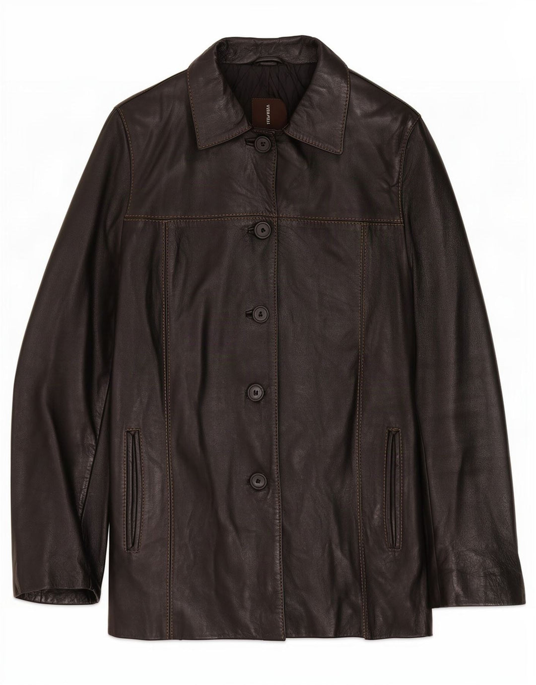 Chaqueta de cuero para mujer Conbipel IT 42 Medium Black