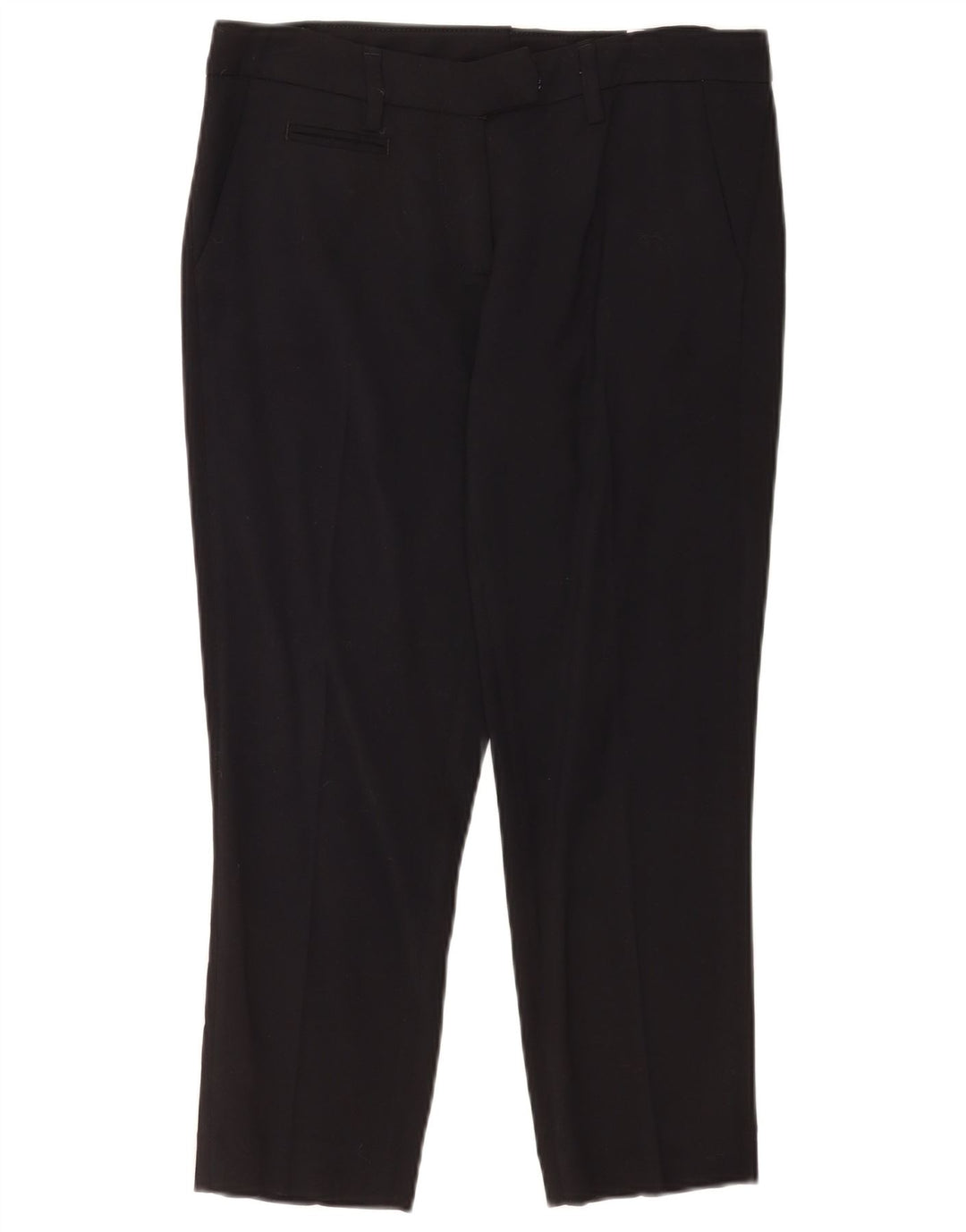 Pantalón De Traje Corto Mujer Dondup W30 L24 Viscosa Negra