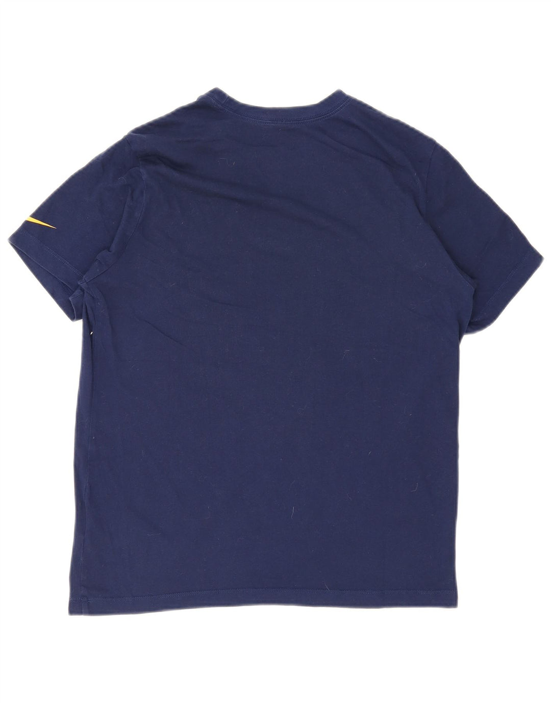 Nike - Camiseta gráfica para hombre, parte superior mediana de algodón azul marino