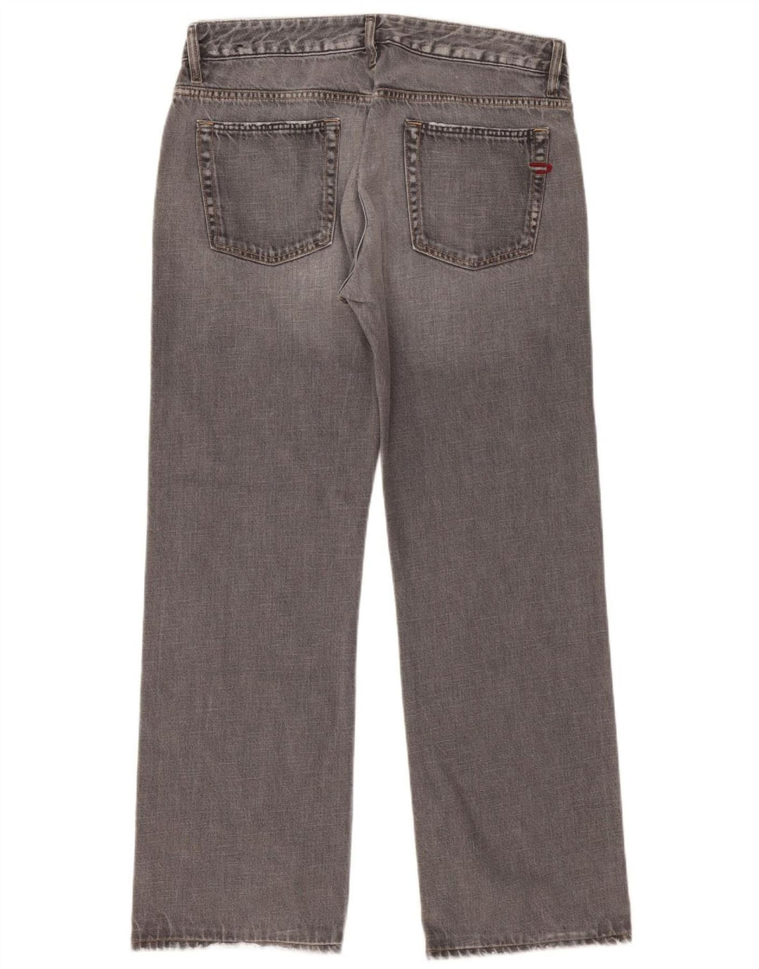 Vaqueros Diesel Mujer Rectos W34 L31 Algodón Gris