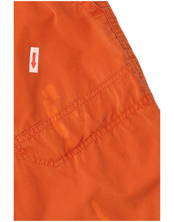 Pantalones cortos chinos Gas para hombre W31 Algodón naranja medio