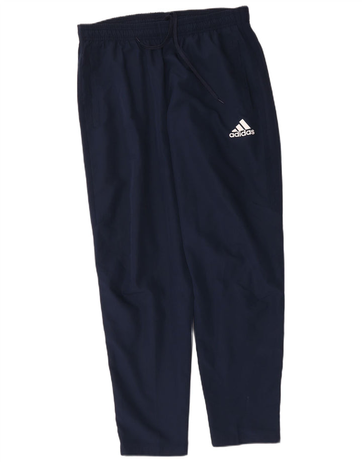 Adidas Pantalones De Chándal Gráficos Para Hombre Grande Azul Marino Poliéster