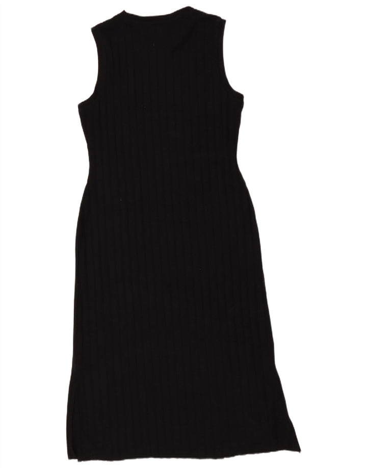 Marks & Spencer Vestido tubo sin mangas para mujer UK 44 Grande Poliéster negro