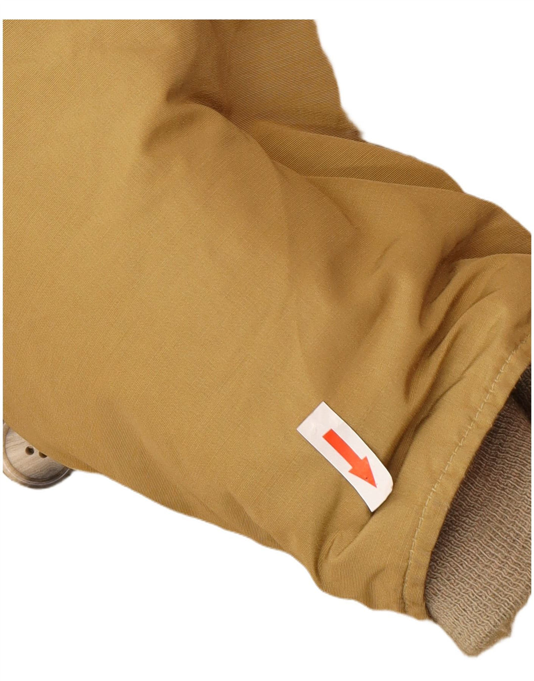 Woolrich Abrigo acolchado con capucha para hombre UK 38 Algodón beige medio