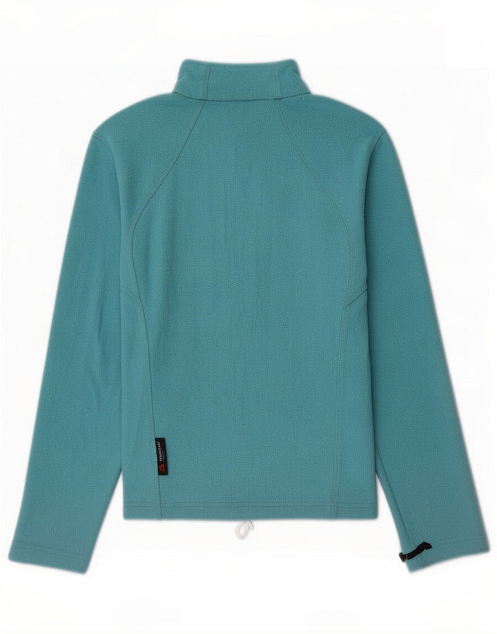 Jack Wolfskin Chaqueta polar con forro para mujer UK 8 Small Poliéster azul