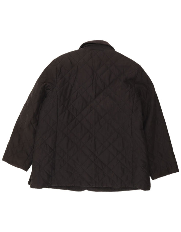 Marks & Spencer Chaqueta acolchada para mujer UK 20 2XL Poliéster negro