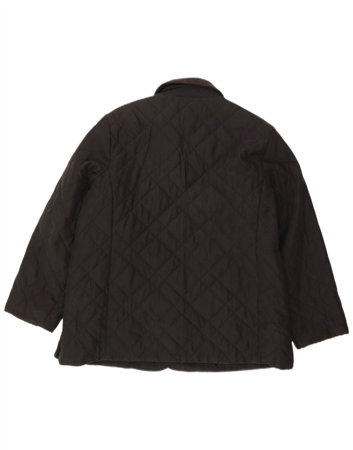 Marks & Spencer Chaqueta acolchada para mujer UK 20 2XL Poliéster negro