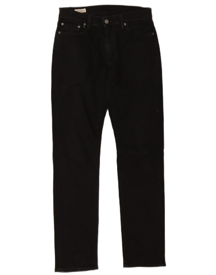 Levi's Hombre 511 Slim Jeans W30 L32 Algodón Negro