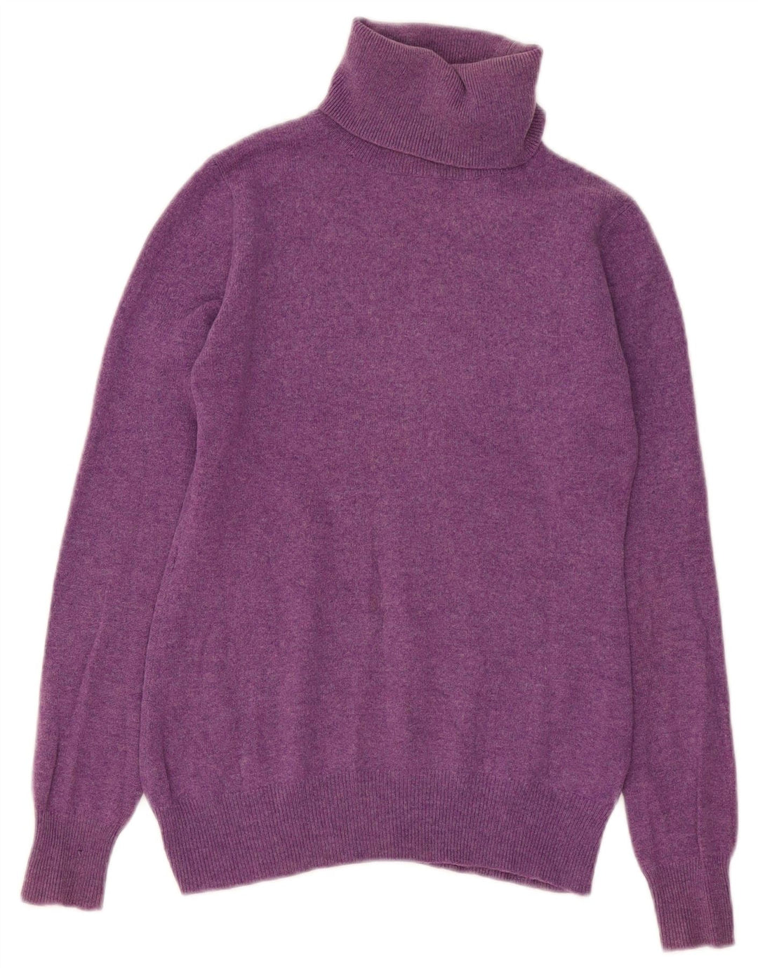 Joyful - Jersey con cuello vuelto para mujer, talla 40, color morado