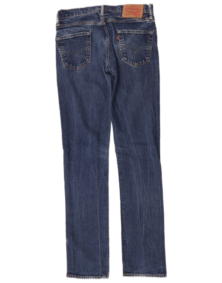 Levi's Hombre 511 Slim Jeans W30 L34 Algodón Azul