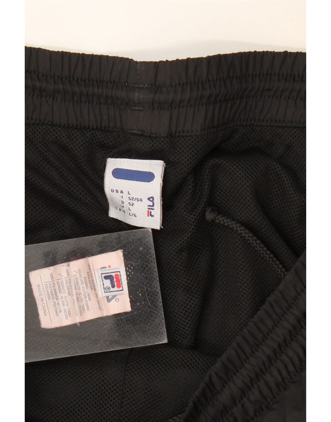 Fila Pantalón De Chándal Para Hombre IT 52 Large Azul Marino Poliéster