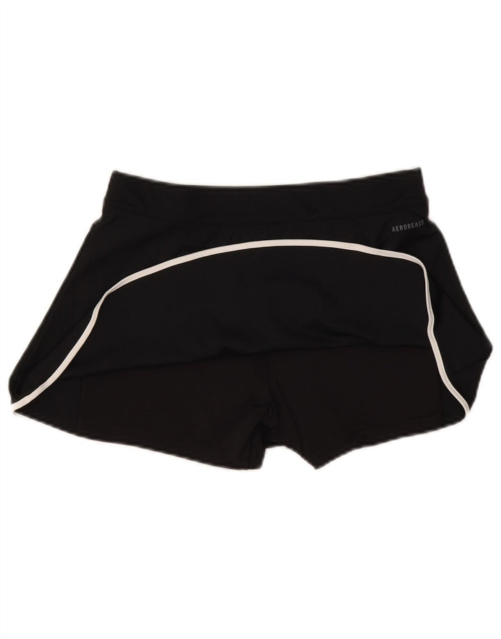 Adidas Mujer Aeroready Skort UK 8 Pequeño Poliéster Negro