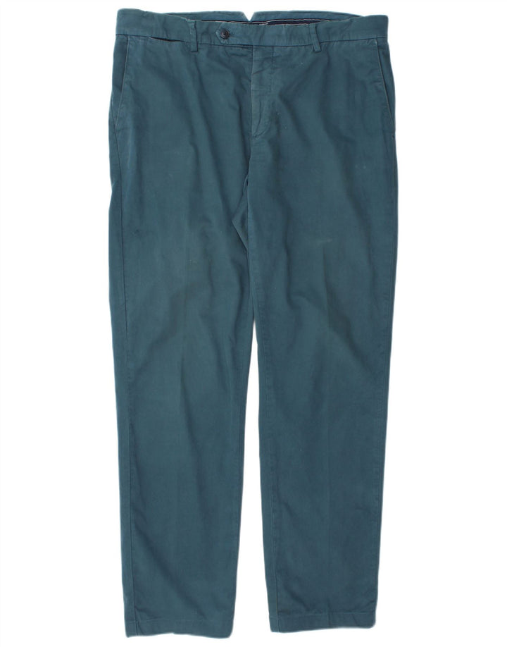 HACKETT Pantalón de traje recto para hombre W34 L31 Azul
