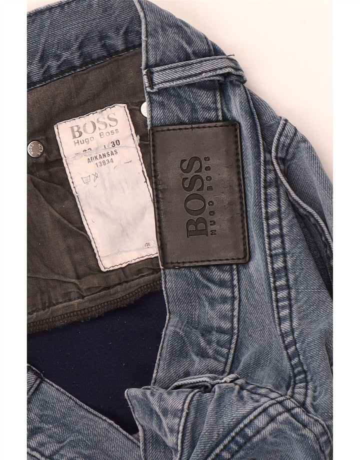 Vaqueros rectos Arkansas para hombre HUGO BOSS W32 L30 Azul