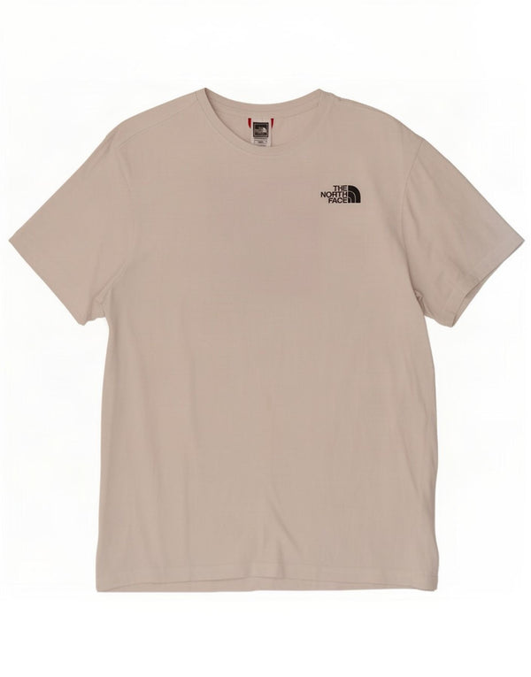The North Face Camiseta gráfica para hombre Top Medium White Cotton