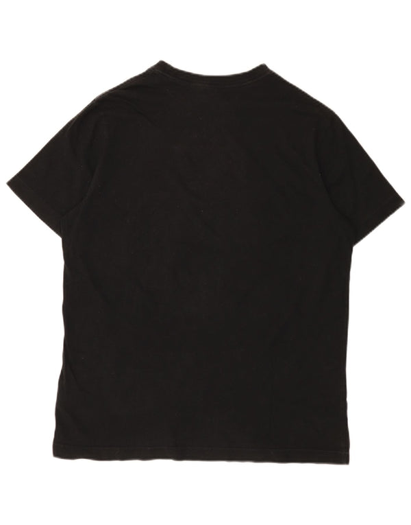 NIKE Camiseta holgada con gráfico para niñas 13-14 años XL Algodón negro