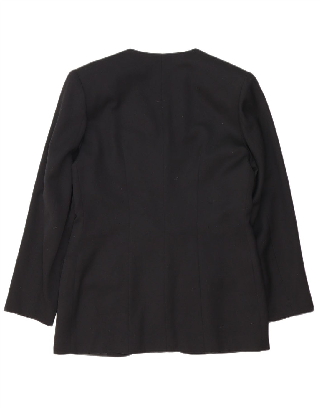 Marina Babini Chaqueta Blazer De Mujer De Doble Botonadura IT 44 Mediana Lana Negra