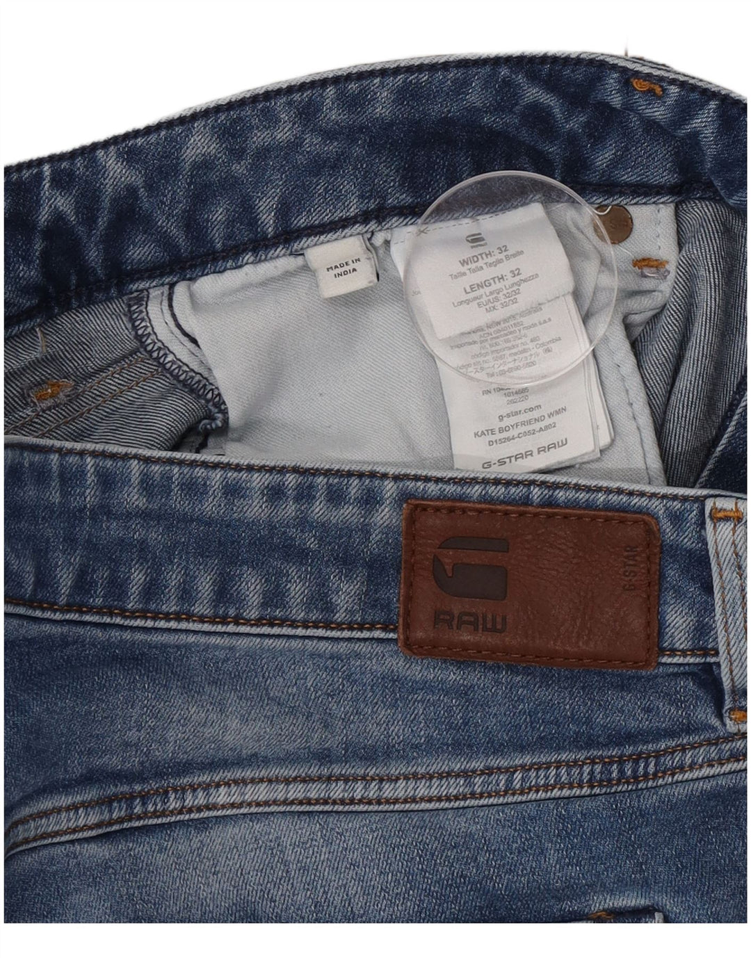 Vaqueros G-Star Kate Slim para hombre W32 L28 Algodón azul
